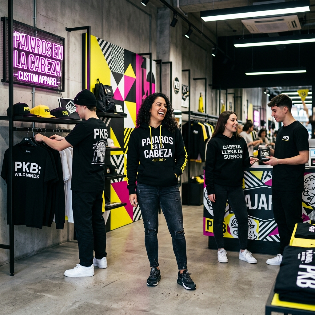 Ropa personalizada y asesoría de imagen para local Pájaros en la Cabeza